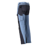 Mascot 22379-311 Customized Stretch Bundhose – steinblau/schwarzblau