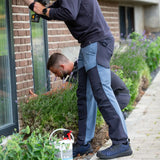 Mascot 22379-311 Customized Stretch Bundhose – steinblau/schwarzblau