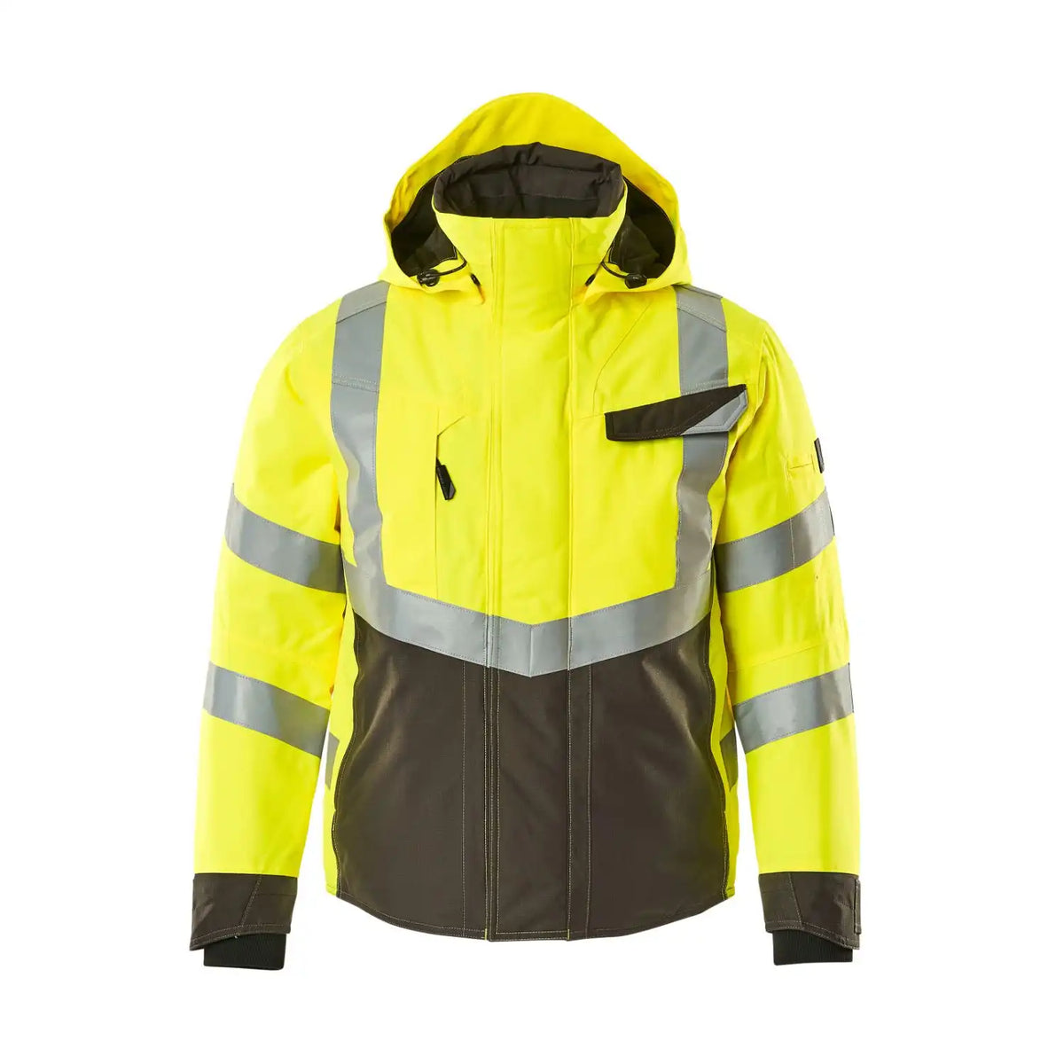 Mascot Hastings Safe Supreme zweif Warnwinterjacke – warngelb/anthrazit
