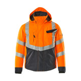 Mascot Hastings Safe Supreme zweif Warnwinterjacke – orange/schwarzblau