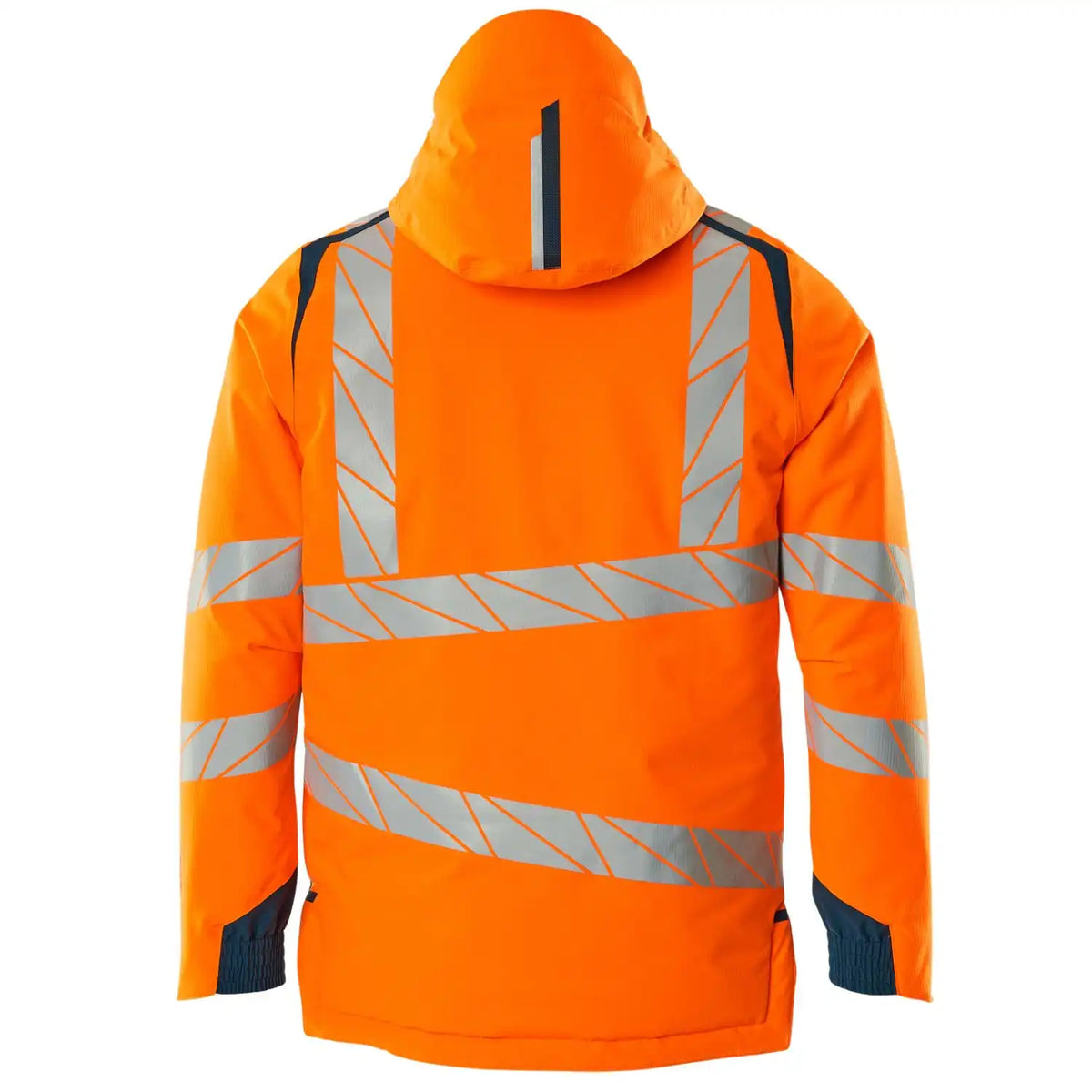 Mascot Accelerate Safe Warnschutz Winterjacke – orange/dunkelpetroleum