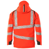 Mascot Accelerate Safe Warnschutz Winterjacke – rot/dunkelanthrazit