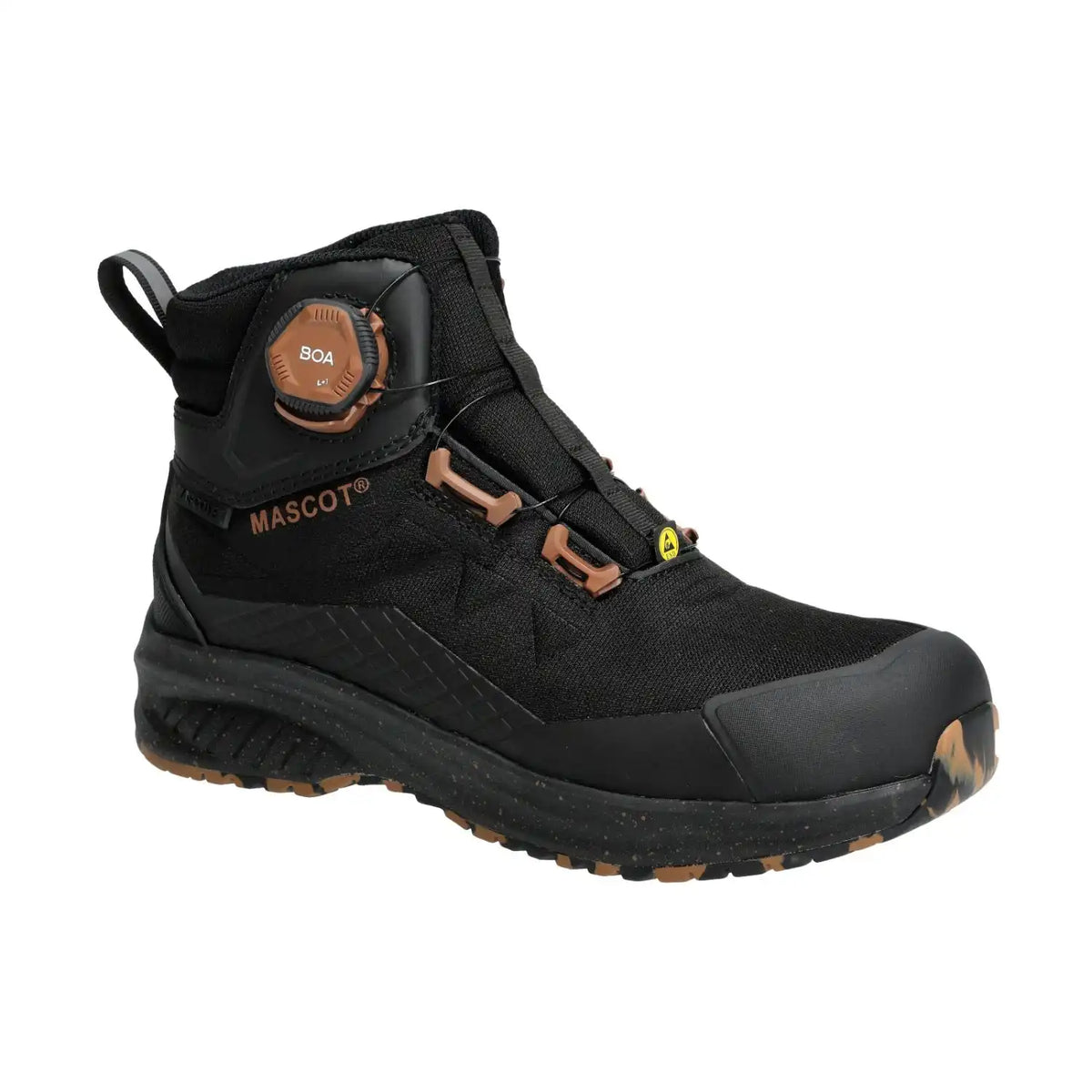 Mascot F1602-702-09 S7S Sicherheitshochschuh schwarz – schwarz