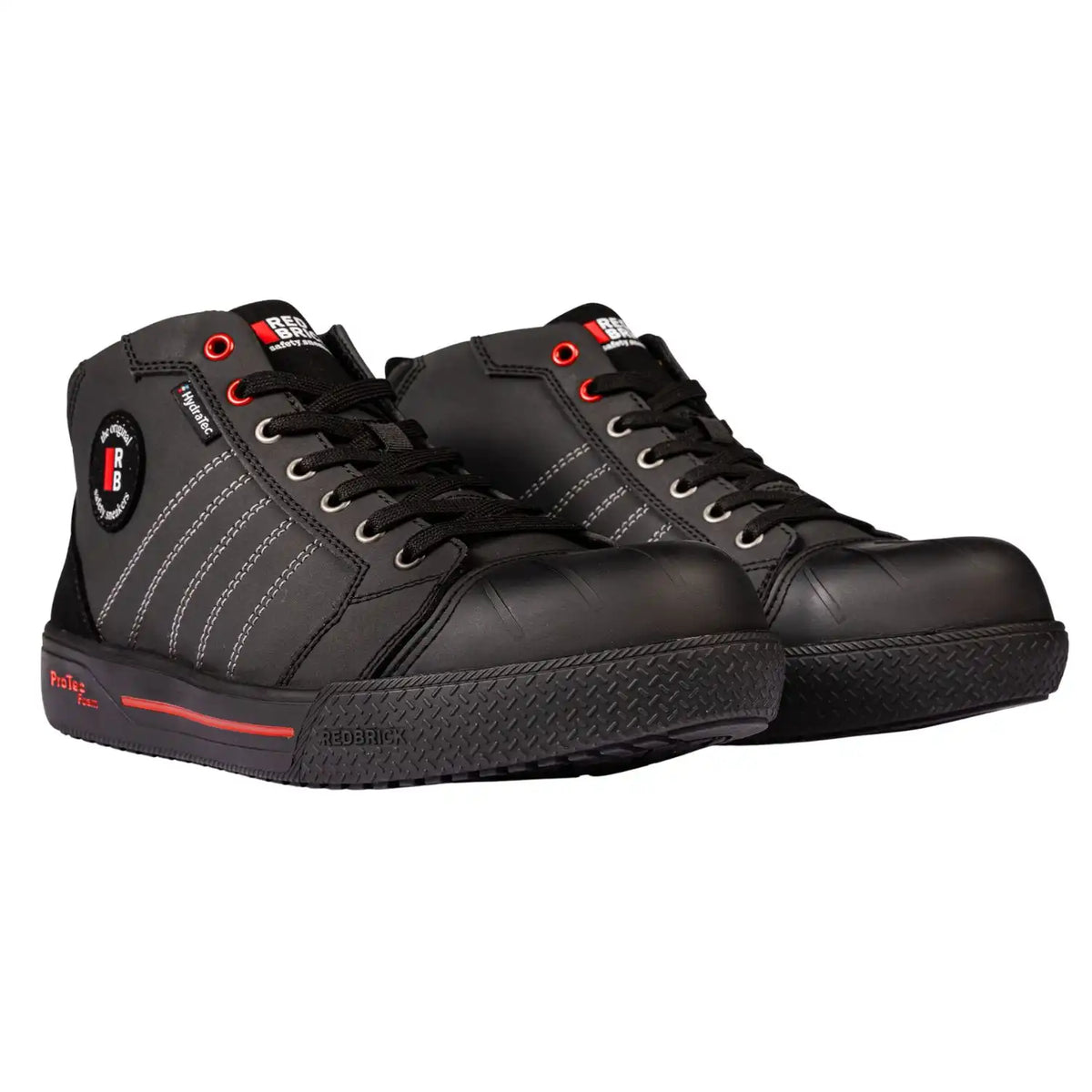 Redbrick Splash S7S Sicherheitshochschuhe schwarz – schwarz
