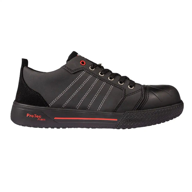 Redbrick Champ LOW S3S Sicherheitshalbschuhe schwarz – schwarz