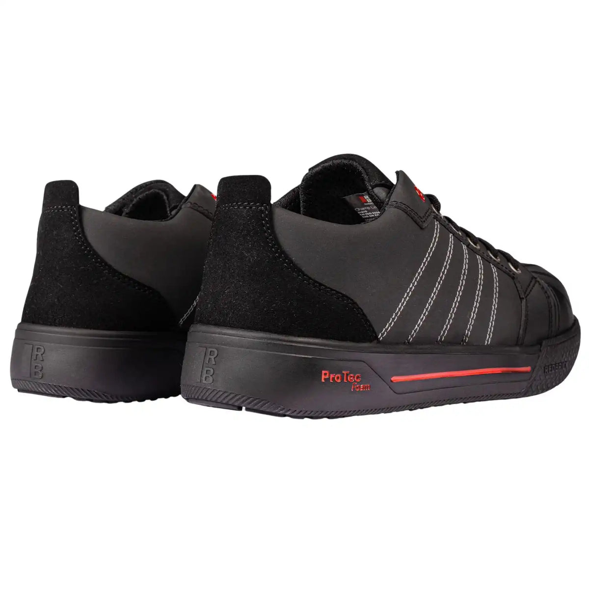 Redbrick Champ LOW S3S Sicherheitshalbschuhe schwarz – schwarz