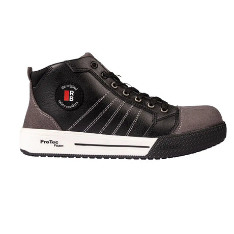 Redbrick High S3S Sicherheitshochschuhe Dunk – schwarz