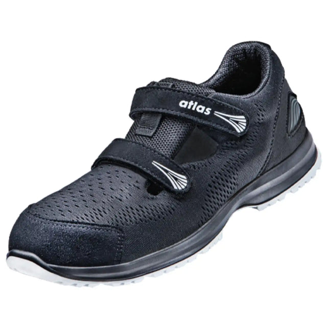 Atlas Runner 145 S1P Sicherheitssandale schwarz – schwarz