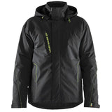 Blåkläder 4484 Stretch Winterjacke – schwarz/gelb