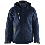 Blåkläder 4484 Stretch Winterjacke – dunkelmarine/gelb