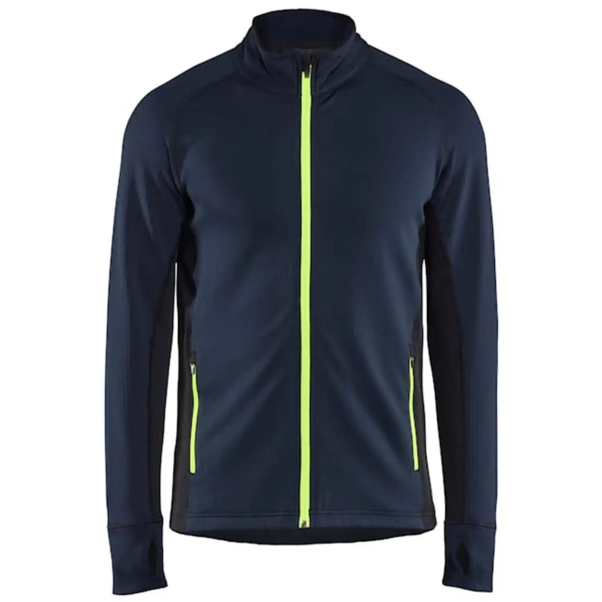 Blåkläder Striker Fleecejacke – marine/gelb