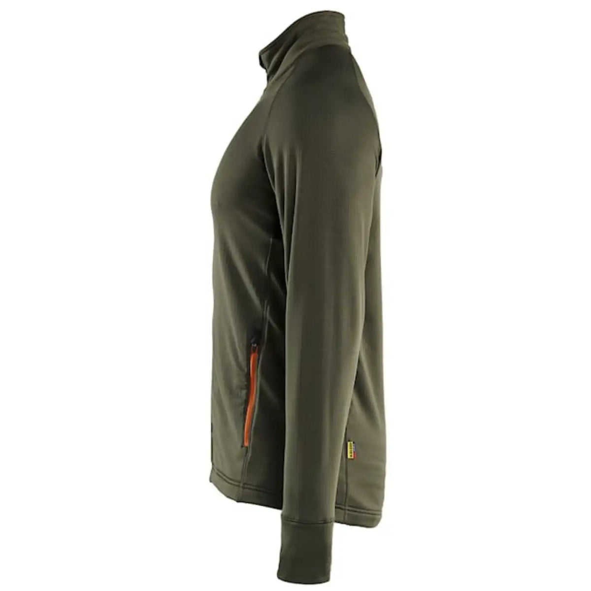 Blåkläder Striker Fleecejacke – waldgrün/rost