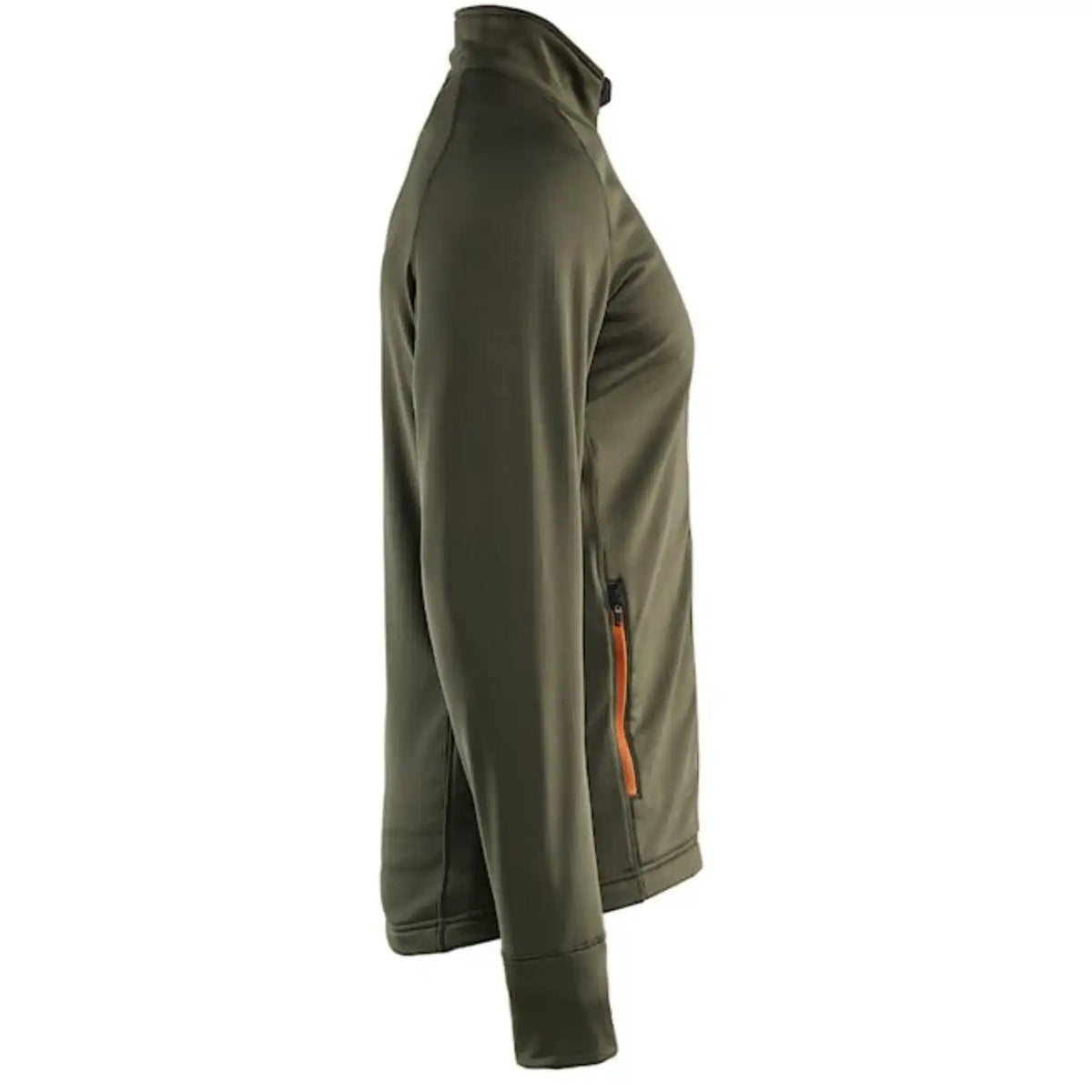 Blåkläder Striker Fleecejacke – waldgrün/rost
