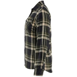 Blåkläder Damen Striker Flanellhemd – waldgrün/schwarz