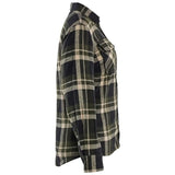 Blåkläder Damen Striker Flanellhemd – waldgrün/schwarz