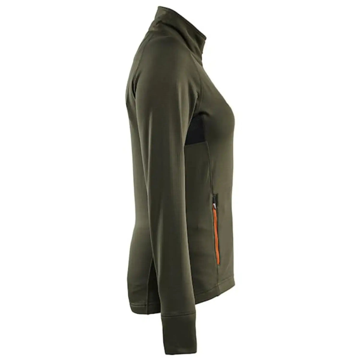 Blåkläder Damen Striker Fleecejacke – waldgrün/rost