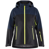 Blåkläder Damen Striker Shelljacke – dunkelmarine/gelb