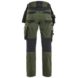 Blåkläder Damen Stretch 7170 Arbeitshose – waldgrün/schwarz