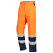 Nitras 7580 Warnschutz Winterhose – orange/marine