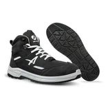 Albatros Vector BLK MID S3 Sicherheitsschuhe schwarz – schwarz
