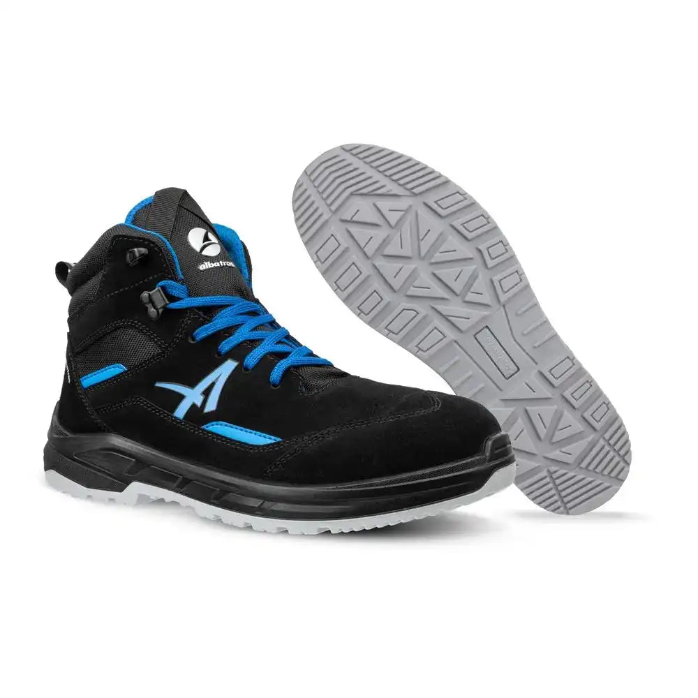 Albatros Vector MID S3 Sicherheitsschuhe blau – schwarz