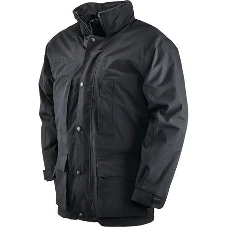 Neri Iceshelf Winterparka schwarz – schwarz
