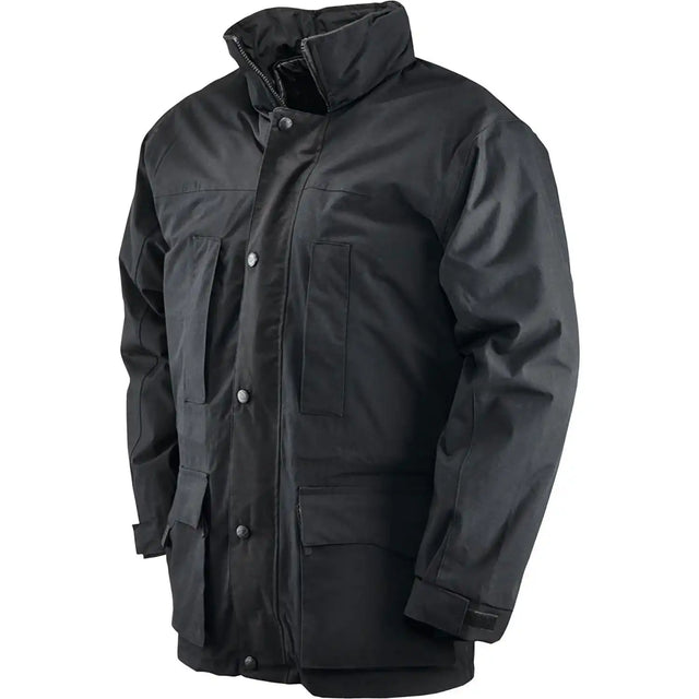 Neri Iceshelf Winterparka schwarz – schwarz