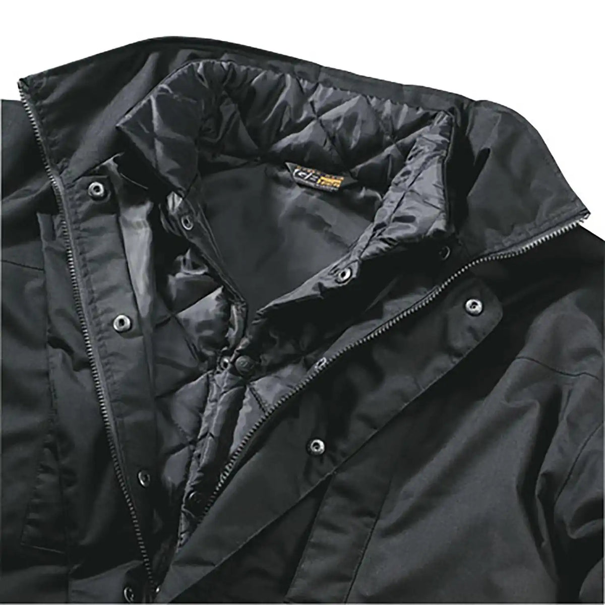 Neri Iceshelf Winterparka schwarz – schwarz