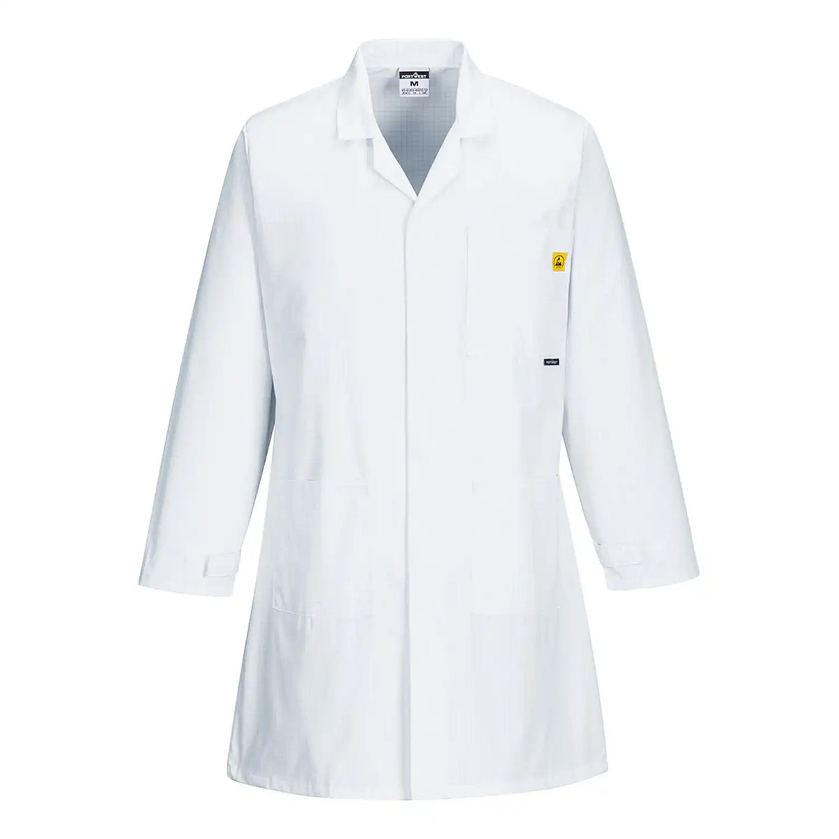 Portwest AS10 ESD Antistatik Kittel – weiß
