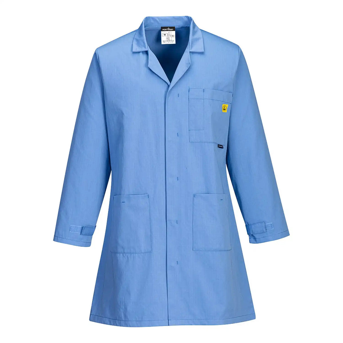 Portwest AS10 ESD Antistatik Kittel – hellblau