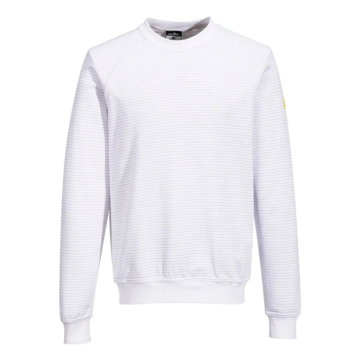 Portwest AS24 ESD Antistatik Sweatshirt – weiß