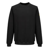 Portwest AS24 ESD Antistatik Sweatshirt – schwarz