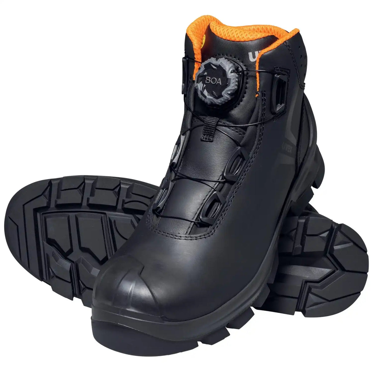 Uvex 65321 S3 Sicherheitsstiefel schwarz – schwarz