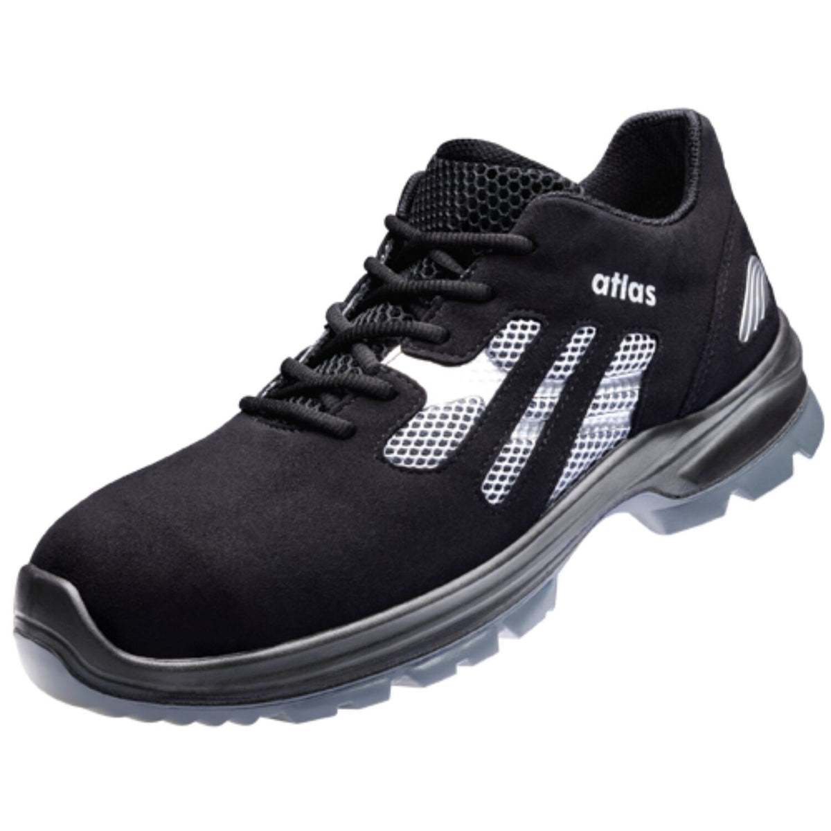 Atlas Flash 2000 S1 Sicherheitshalbschuhe schwarz – schwarz