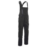Kübler Iconiq PRO Latzhose – schwarz/grau