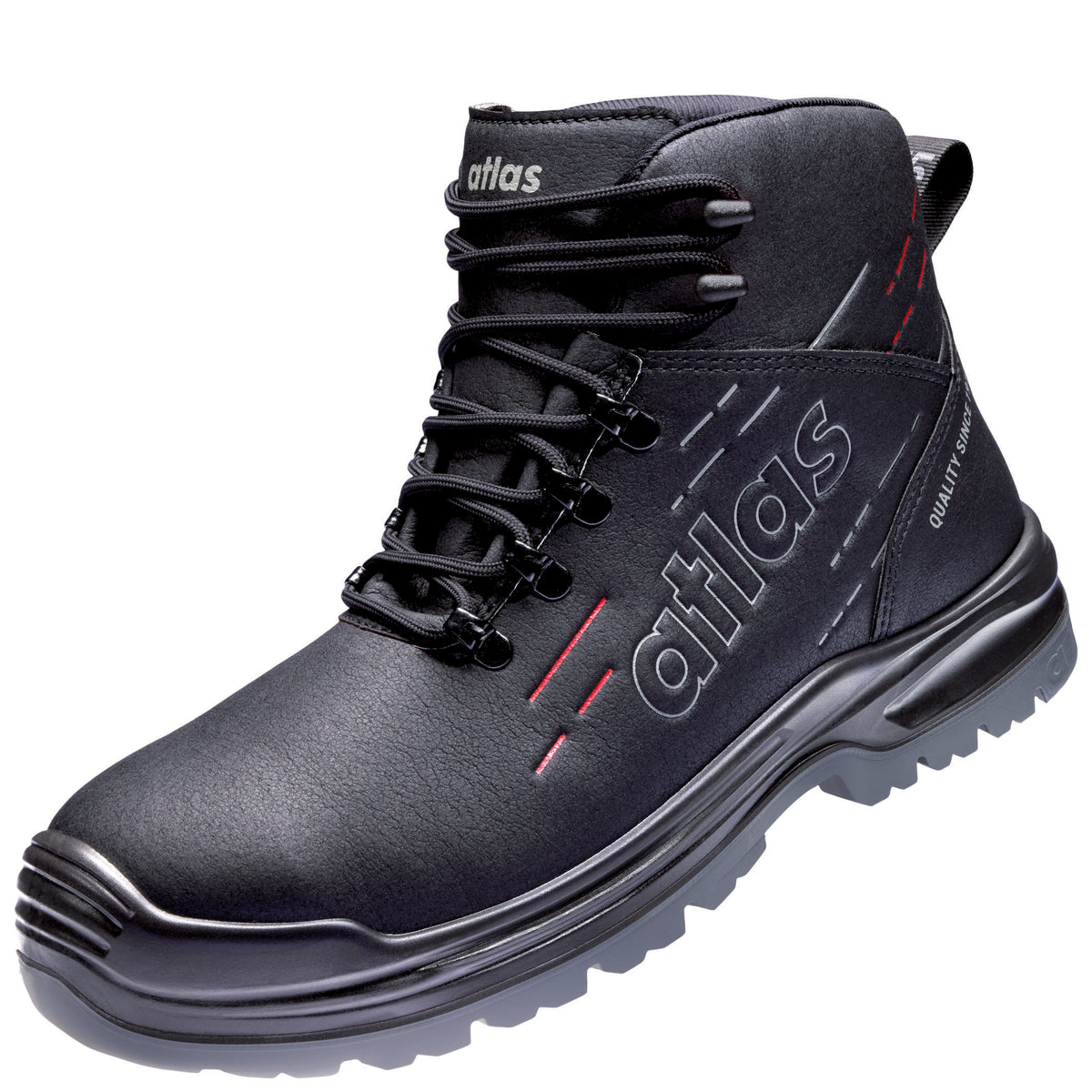Atlas MAX 510 PRO S3S Sicherheitshochschuh schwarz 65700 – schwarz