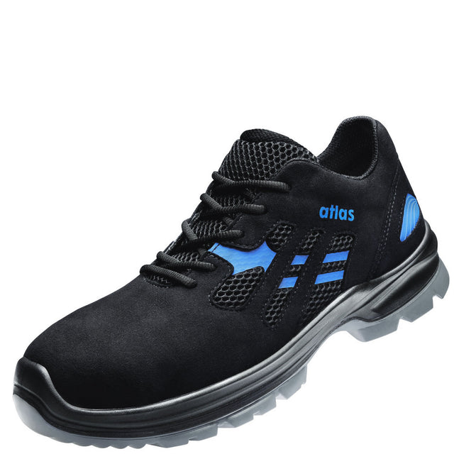 Atlas Flash 2400 ESD S1 Sicherheitshalbschuh schwarz – schwarz
