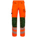 Engel 2345-124 Warnschutz Stretch Arbeitshose – orange/grün