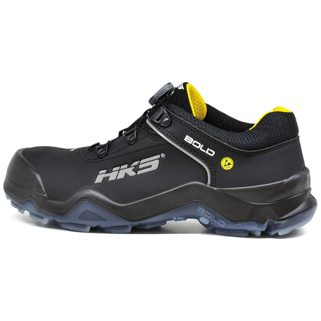 HKS Speed 1 VTP BOA S3 Sicherheitshalbschuhe schwarz – schwarz