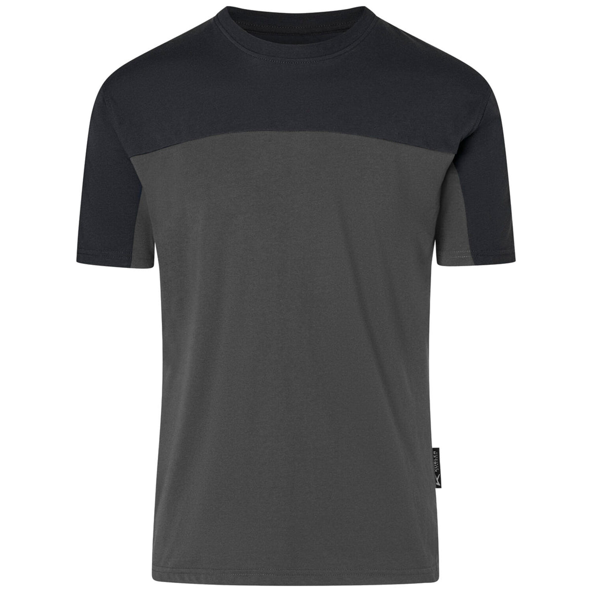 Kübler 5220 T-Shirt – dunkelgrau/schwarz