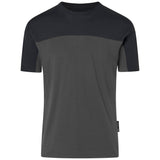 Kübler 5220 T-Shirt – dunkelgrau/schwarz