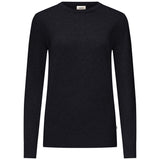 Hakro Damen 135 Pullover Premium-Baumwolle – schwarz