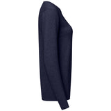 Hakro Damen 135 Pullover Premium-Baumwolle – tinte