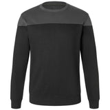 Kübler 5222 Sweatshirt – schwarz/dunkelgrau