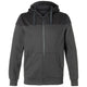 Kübler 5223 Sweatjacke – dunkelgrau/schwarz