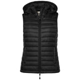 Hakro Damen 297 Kapuzen-Loftweste – schwarz