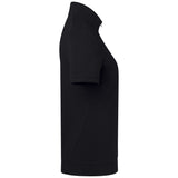 Hakro Damen 334 Zip-Shirt Mikralinar ECO – schwarz