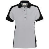 Hakro Damen 339 Contrast Poloshirt Mikralinar – titan