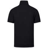 Hakro 534 Zip-Shirt Mikralinar ECO – schwarz