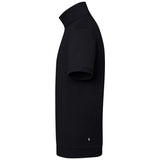Hakro 534 Zip-Shirt Mikralinar ECO – schwarz